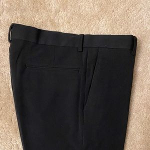 ASOS DESIGN skinny cropped smart pants in black